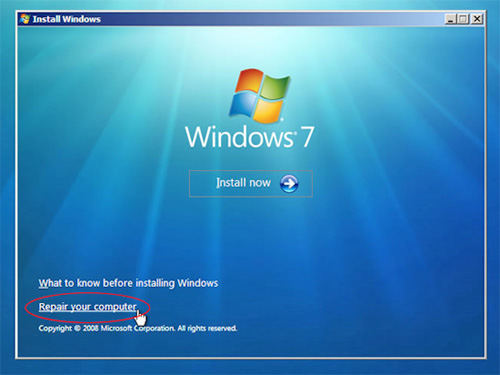 Windows 7 recovery disk iso